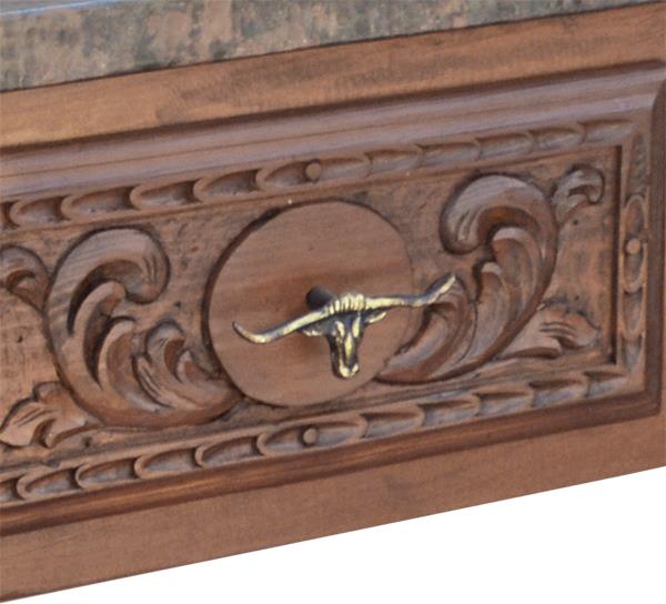 Round Mountain Three Drawer Credenza / Console Table