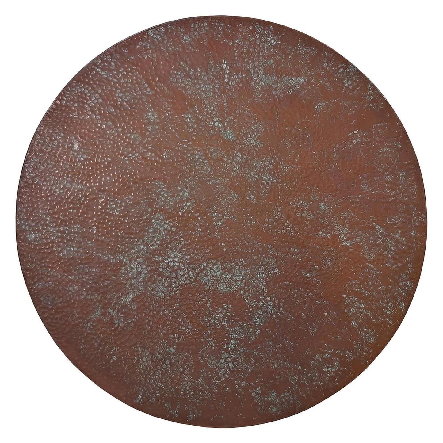 Desert Mesa Round Copper Pedestal Table | 22 x 23 x