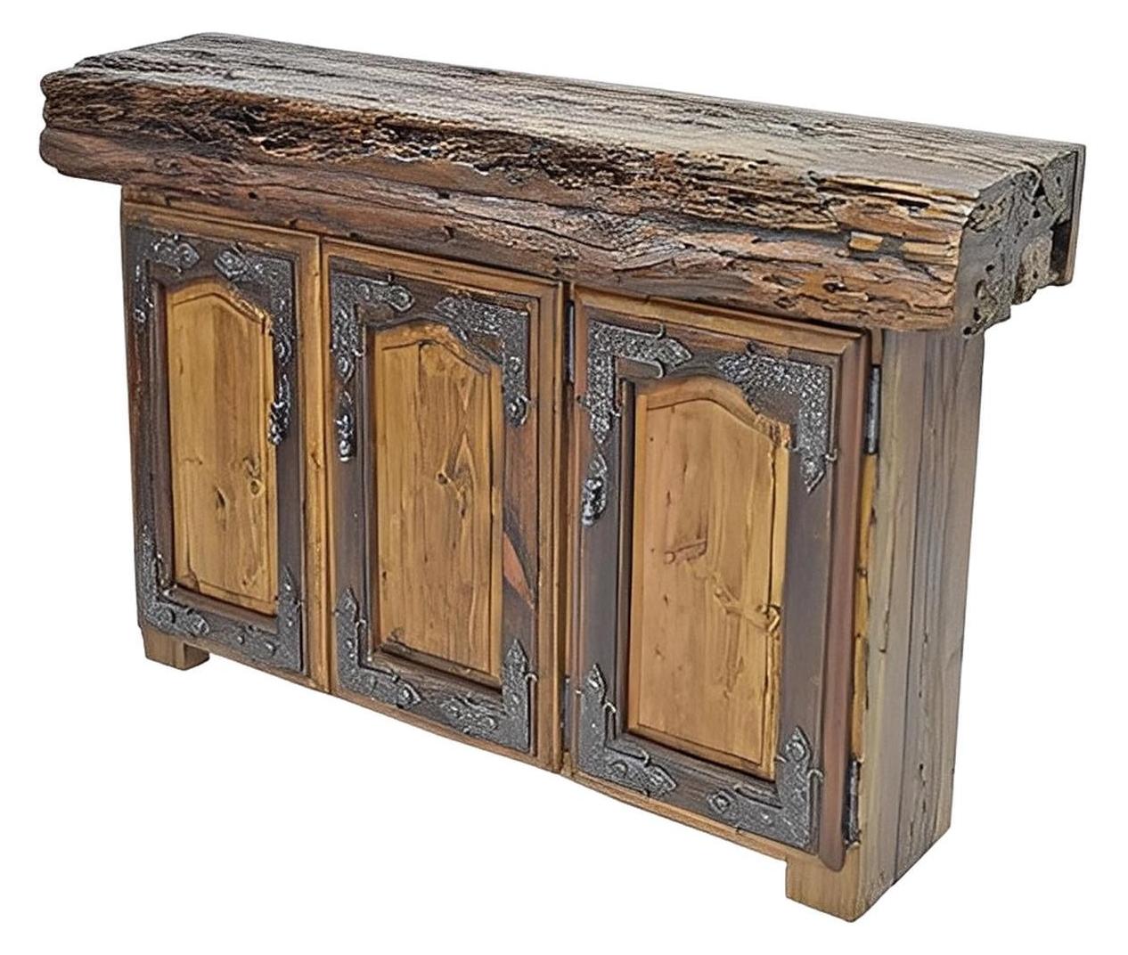 Silver Butte Timber Trunk Top Console