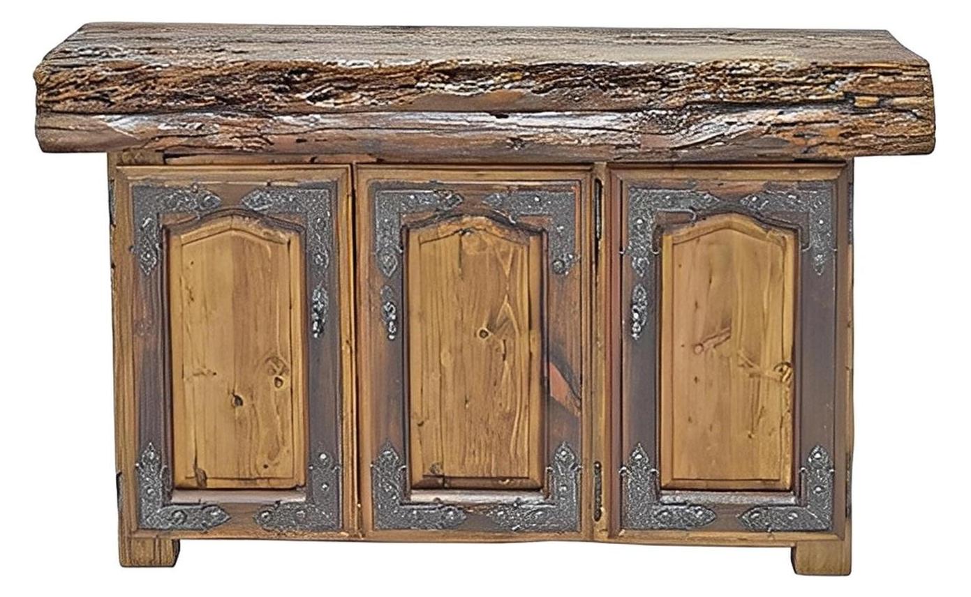 Silver Butte Timber Trunk Top Console