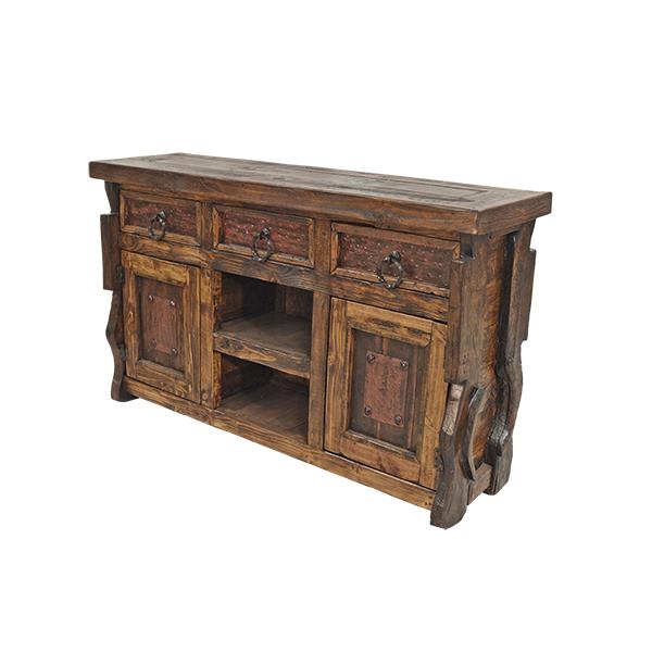 Three Rivers Basin Buffet With Yoke Sides & Red Tin