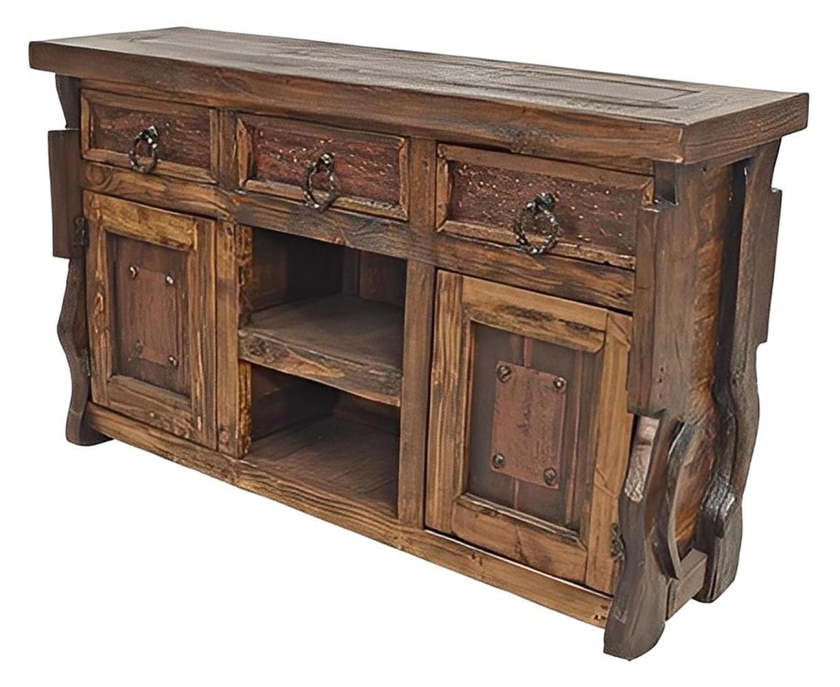 Three Rivers Basin Buffet With Yoke Sides & Red Tin