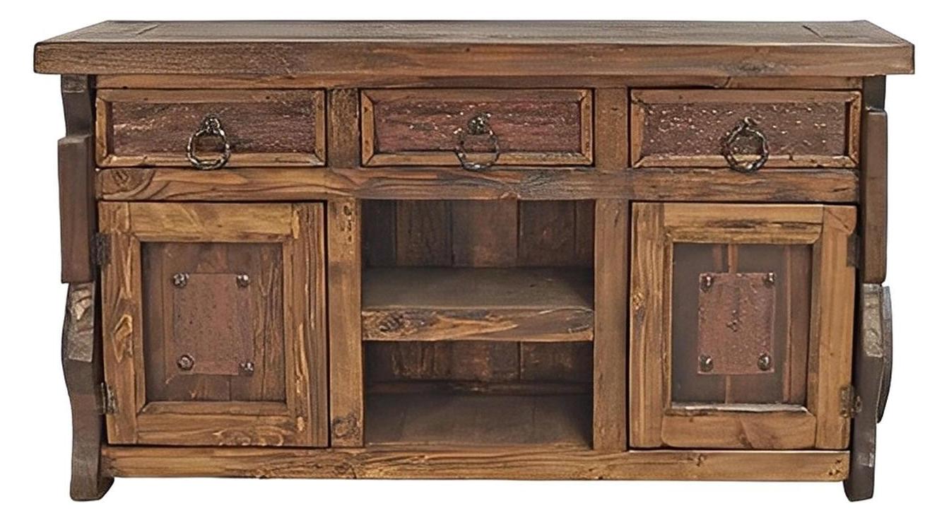Three Rivers Basin Buffet With Yoke Sides & Red Tin