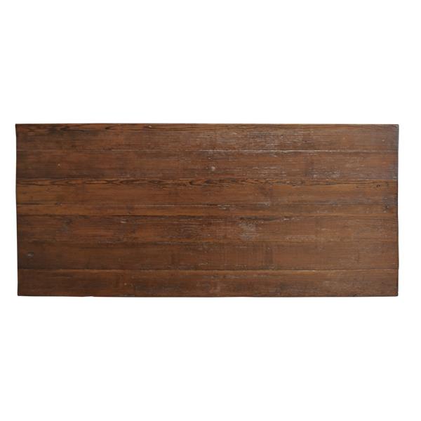 Rattlesnake Hill Solid Wood Plank Kitchen Island With Drawers And Side Shelves