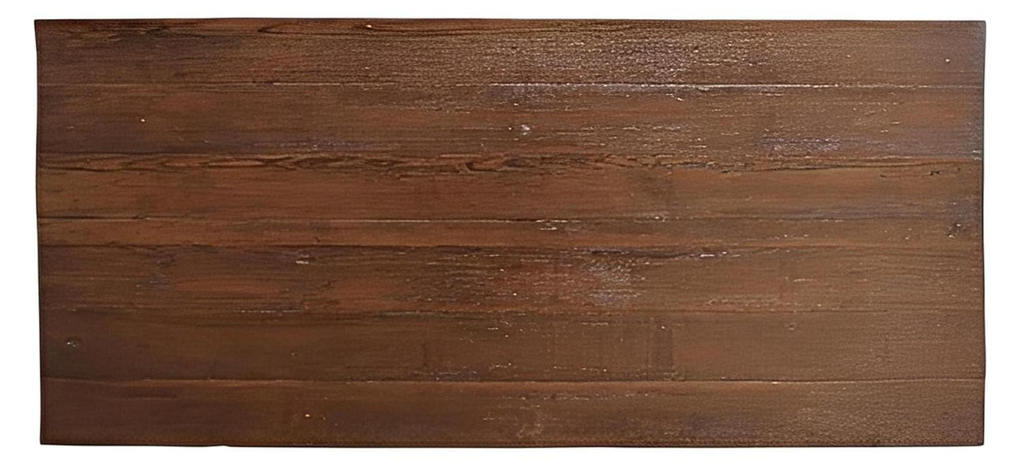 Rattle Hill Solid Wood Plank Kitchen Island With Drawers And Side Shelves