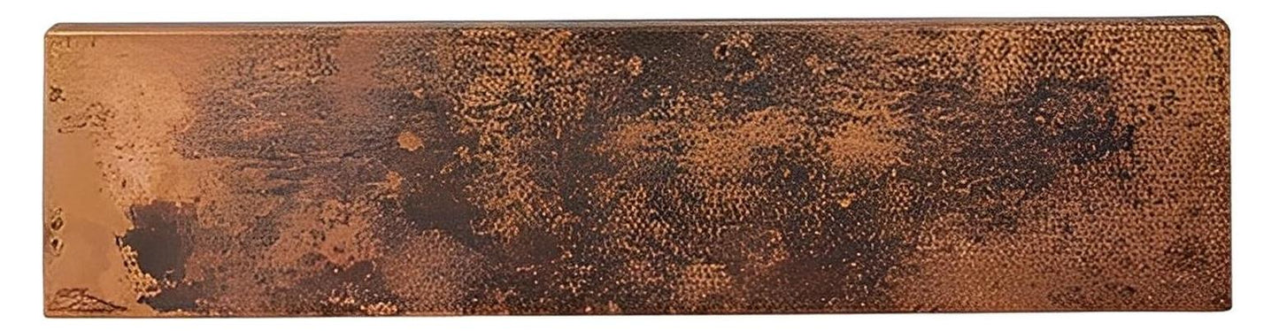 Antelope Hill Two Drawer Two Door Yoke Leg Credenza / Console Table With Copper