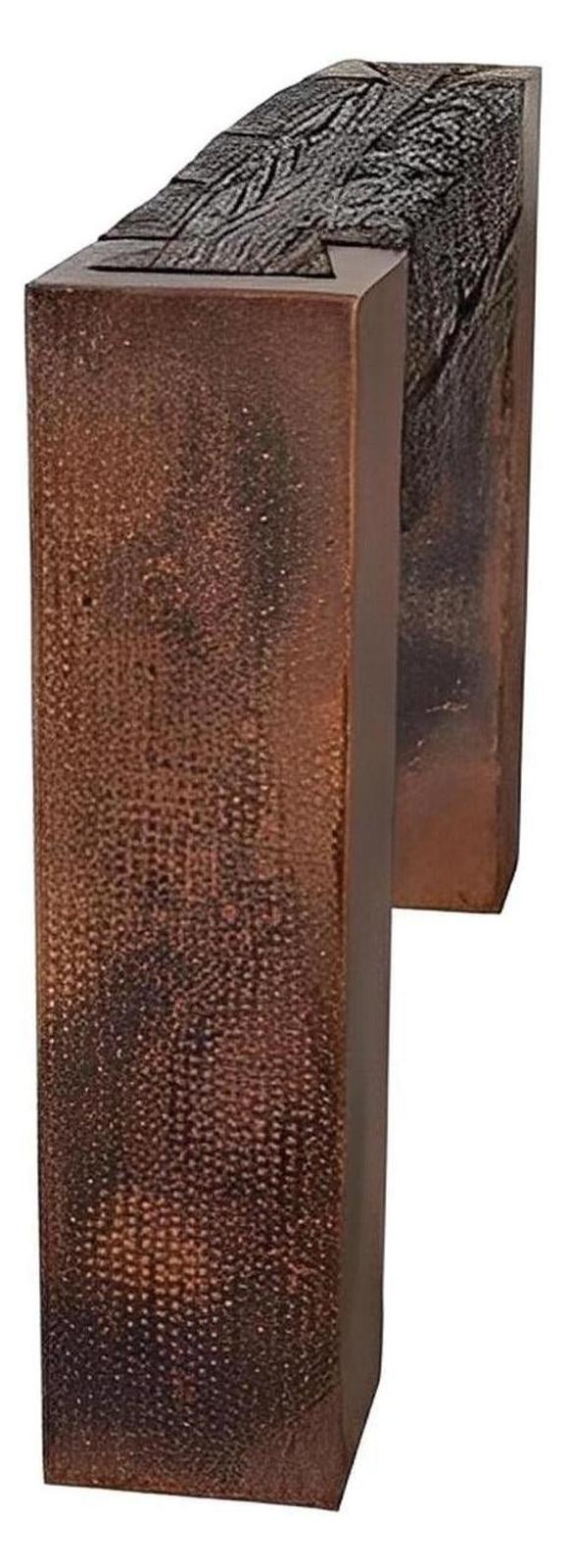 Neches Basin Entry Console, Trunk And Copper Legs