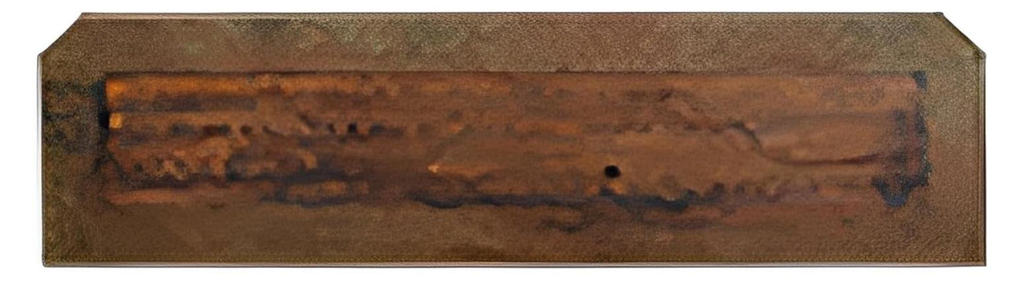 Sheffield Canyon Green Copper Tv Console With One Drawer