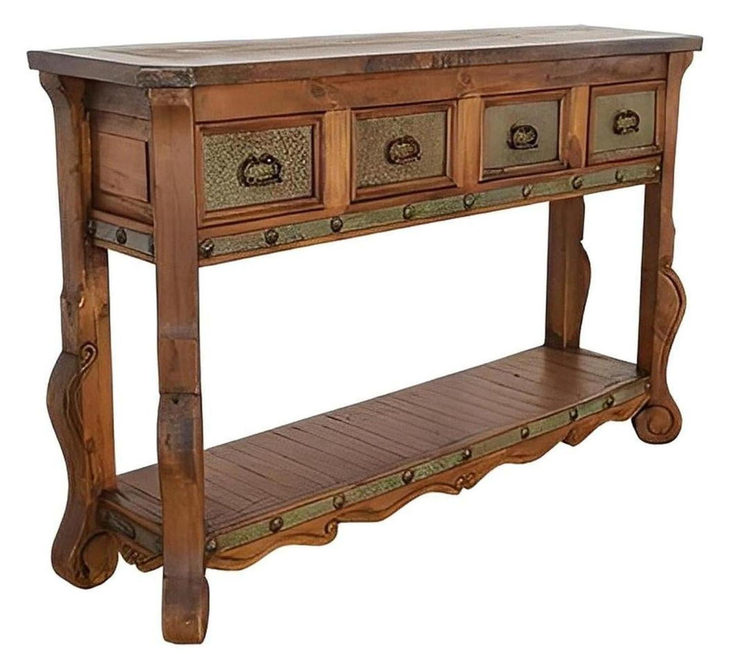 Shadow Canyon Green Copper Entry Console