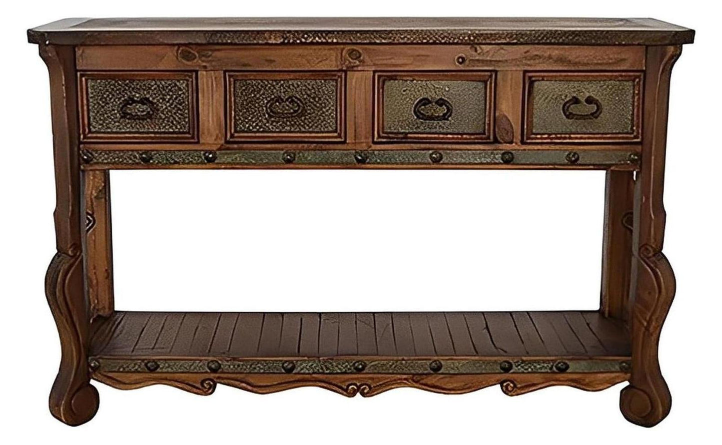 Shadow Canyon Green Copper Entry Console