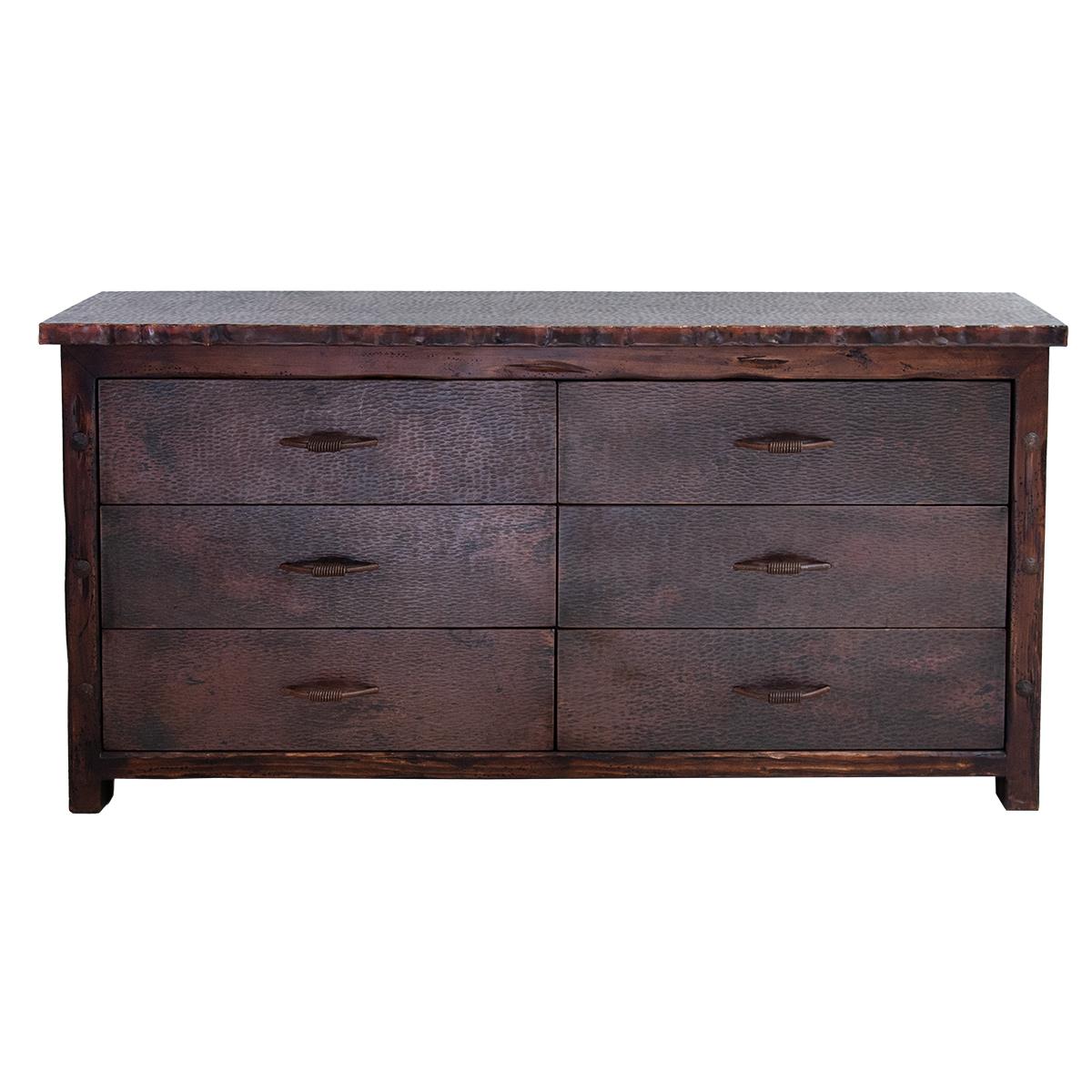 Sky Ridge Live Edge Copper Dresser