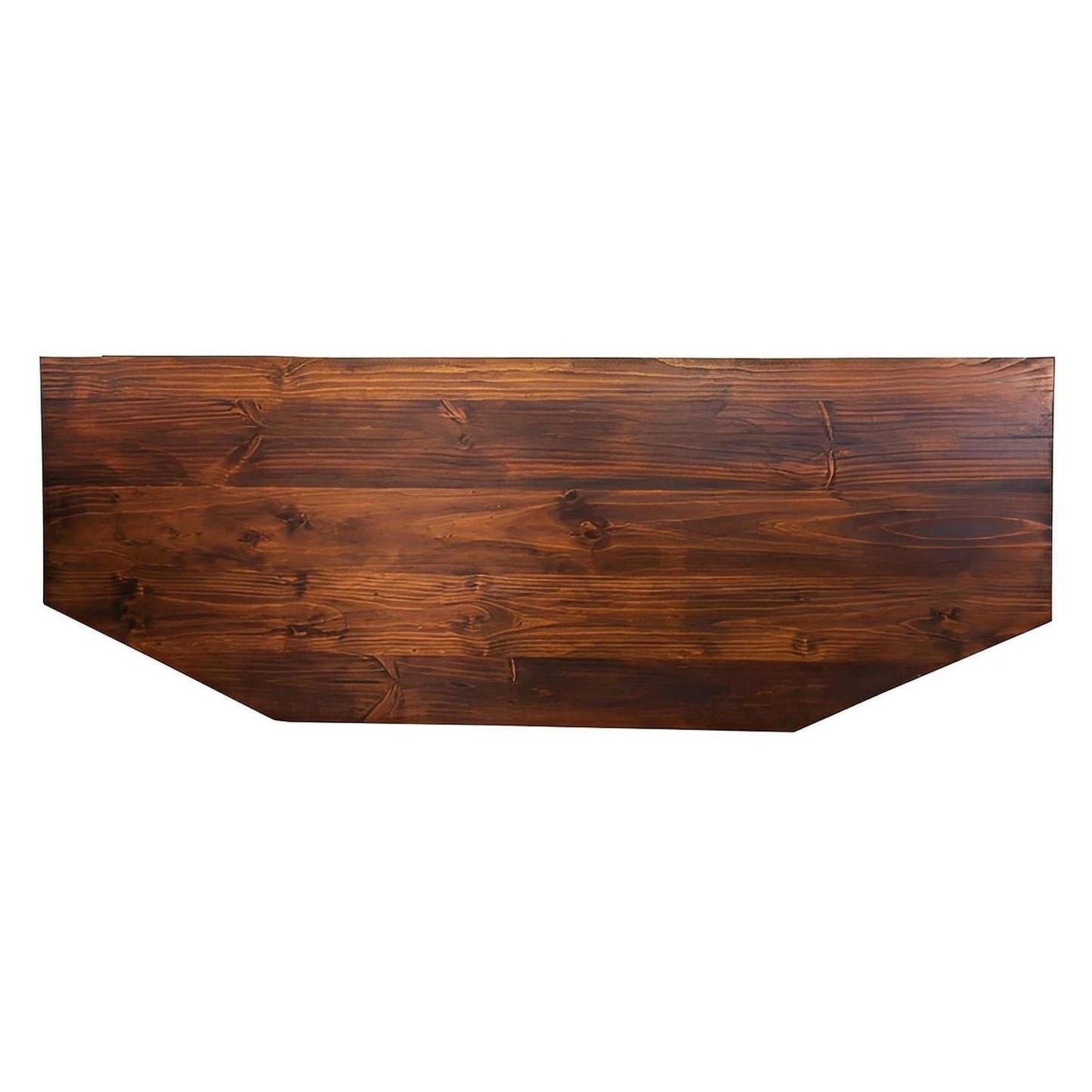 Vaquero Executive Desk | Cowhide & Hand-Tooled Leather Longhorn Panel