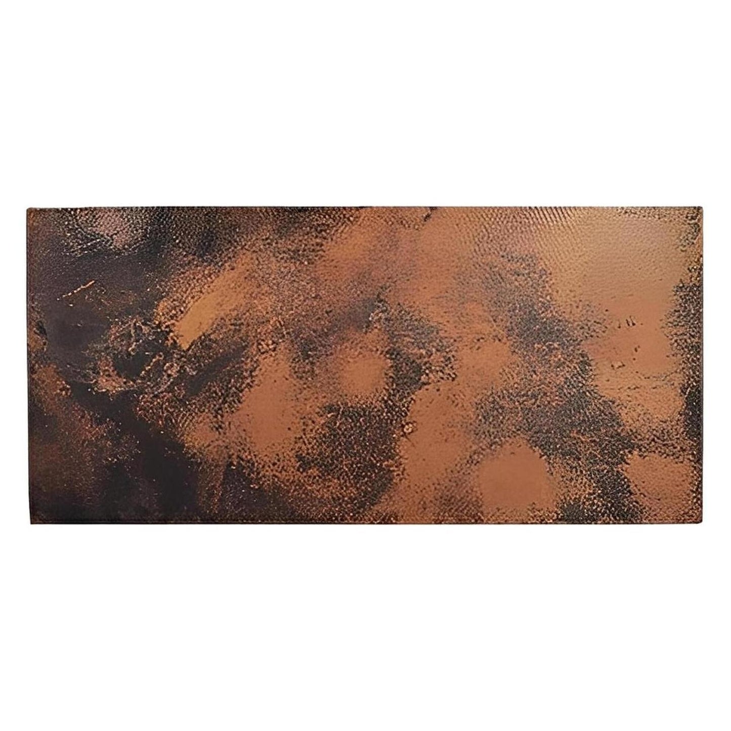 Serrano Copper Top Coffee Table with Wooden Frame