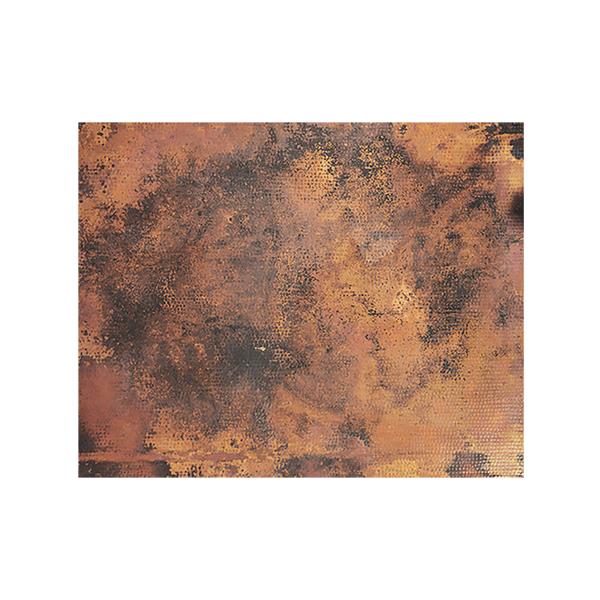 Sierra Forge Copper Top Coffee Table Reclaimed Wood & Iron | 20 x 36 x 48