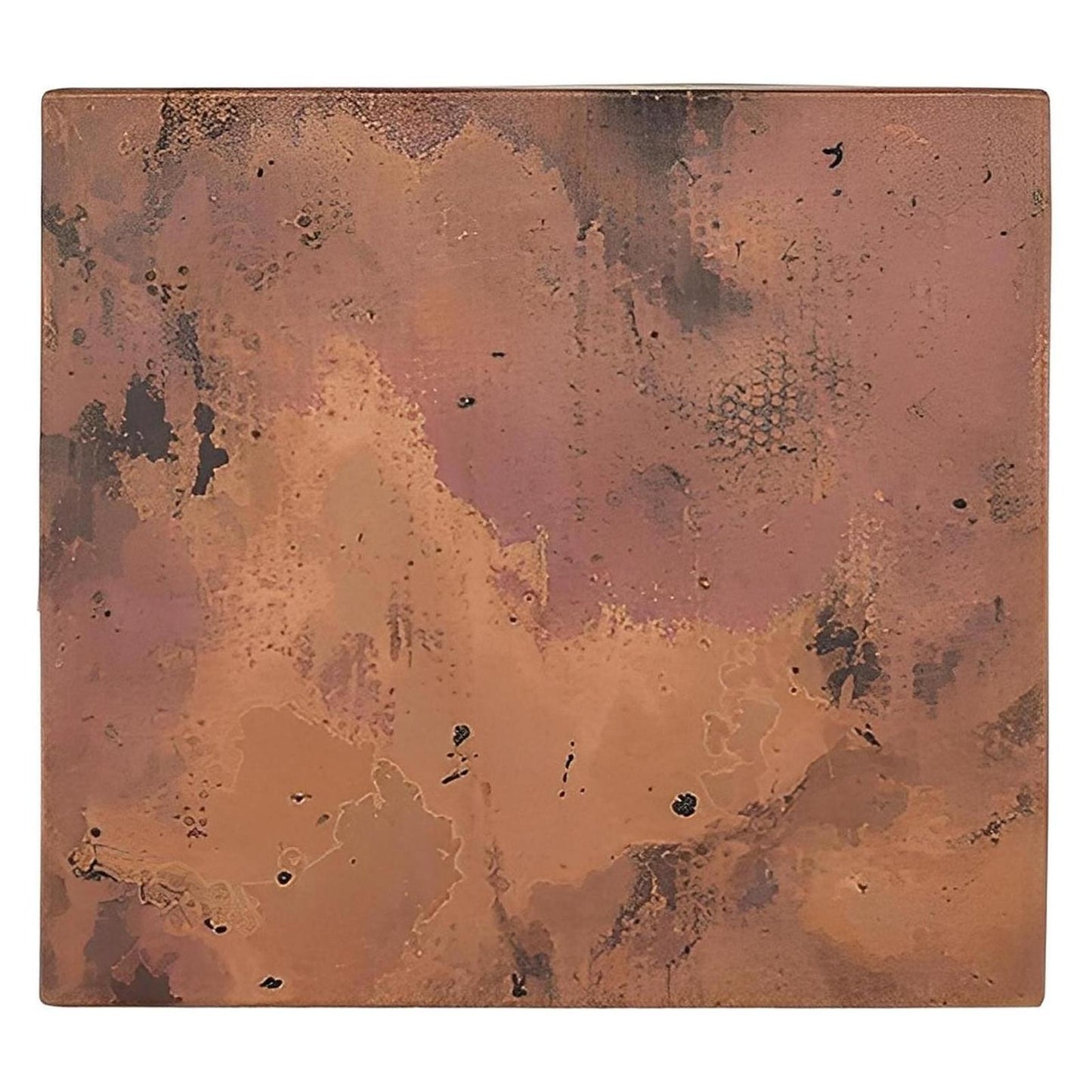 Sierra Forge Copper Top End Tables (2-Pack) – Reclaimed Wood & Iron