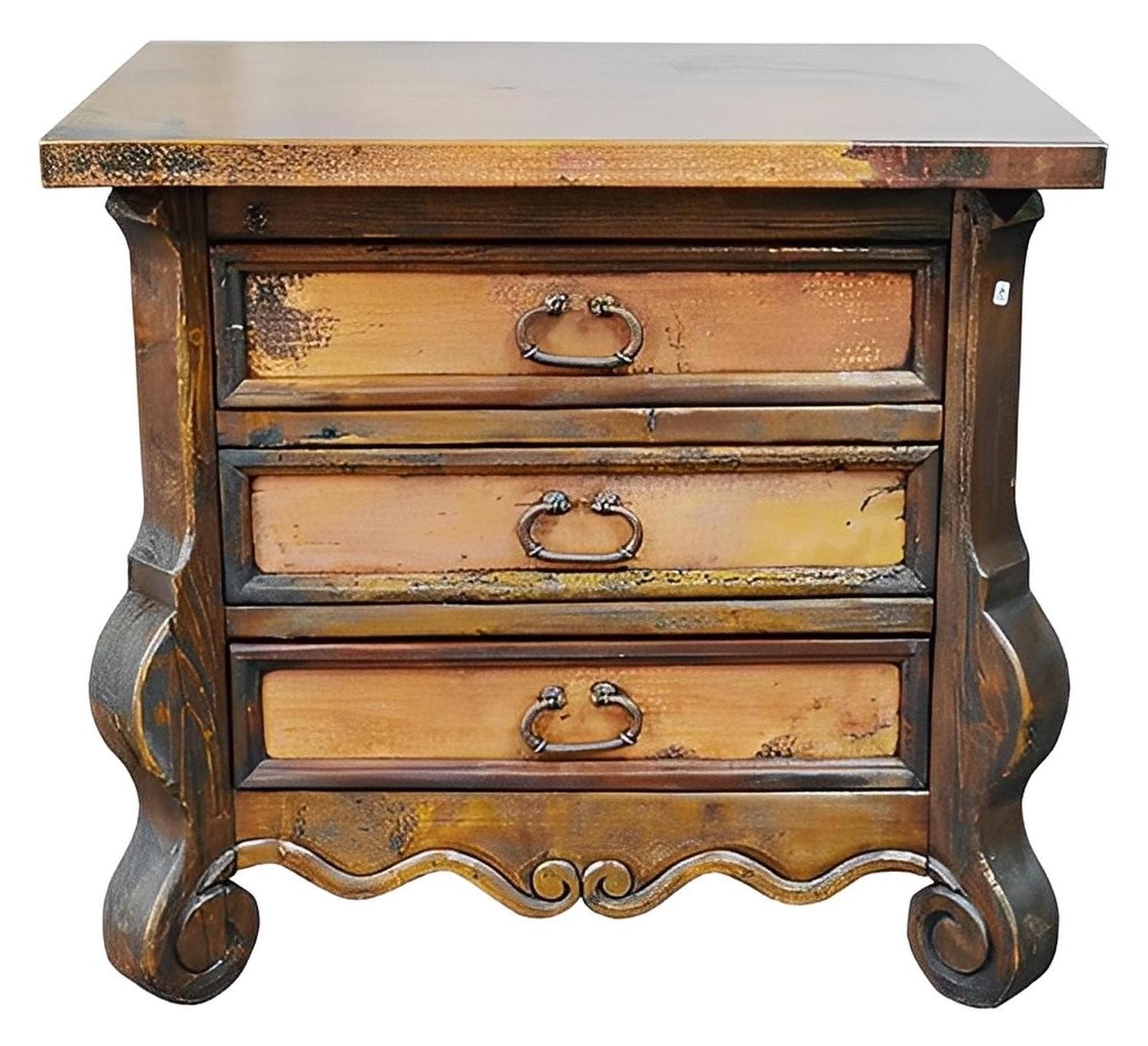 Grapevine Canyon Copper Nightstand