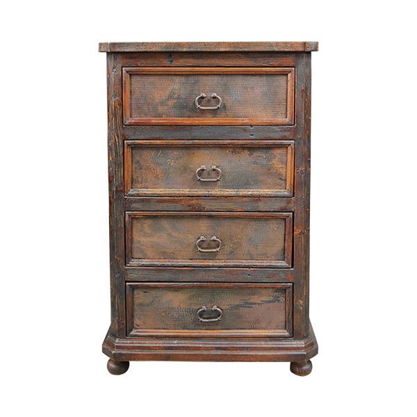 Cottonwood Canyon Chest, Copper Top And Drawers
