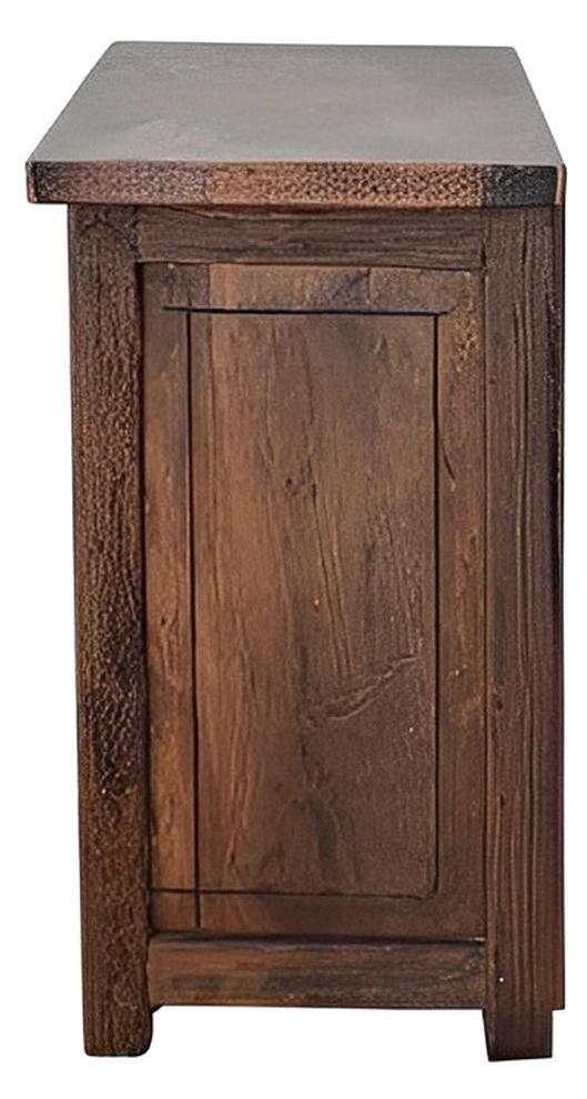 Sand Hill Three Drawer Nightstand With Copper Inserts