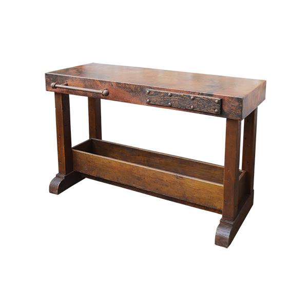 Crow Hill Natural Copper Top Kitchen Island