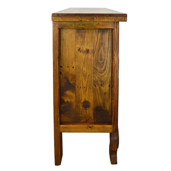 Hackberry Canyon Copper Panel Tv Console With Yoke Leg