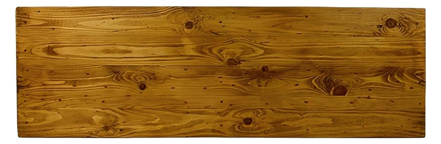 Hackberry Canyon Copper Panel Tv Console With Yoke Leg