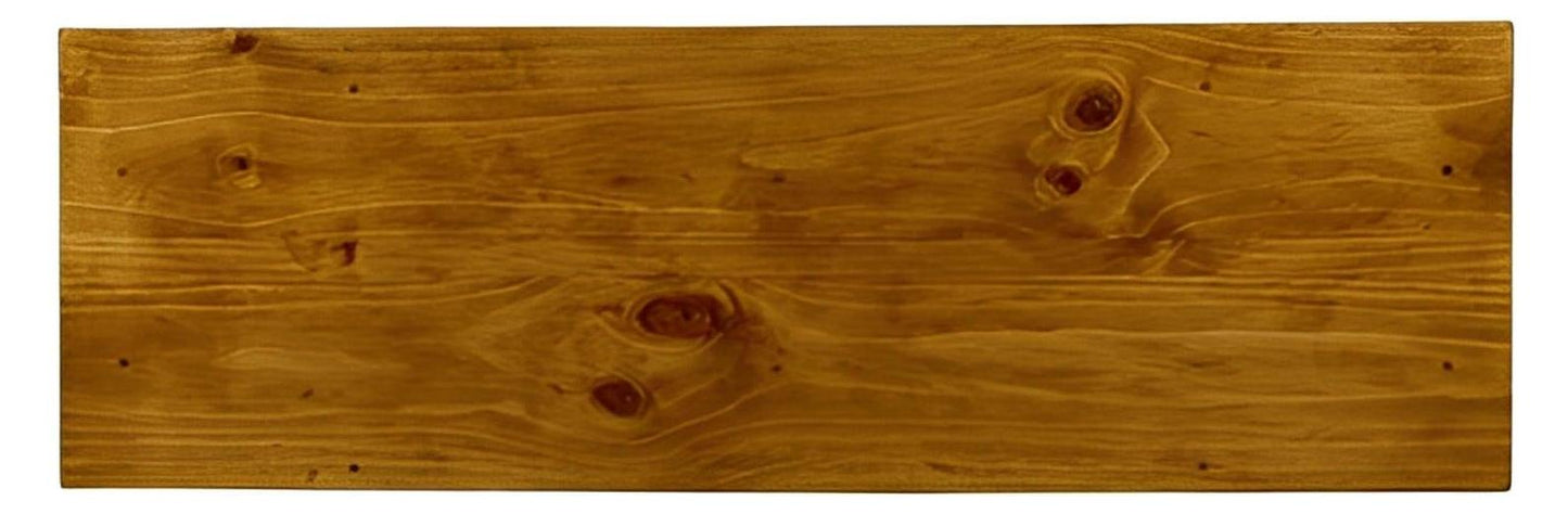 Alpine Basin Artisan Utility Console - Washed Turquoise