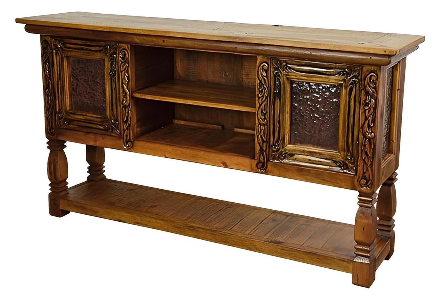 Mathis Basin Buffet/ Console W Steel Panels