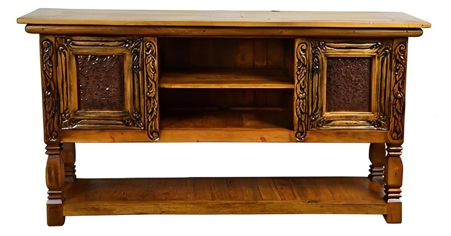 Mathis Basin Buffet/ Console W Steel Panels