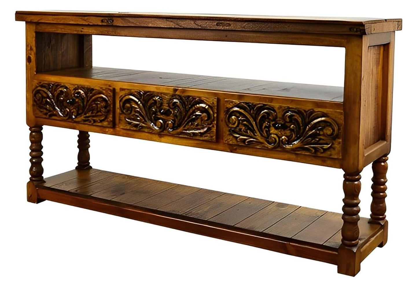 San Felipe Hill Three Drawer Entry Console/Display