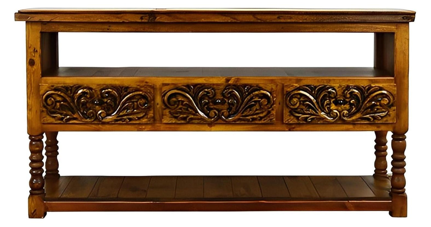 San Felipe Hill Three Drawer Entry Console/Display