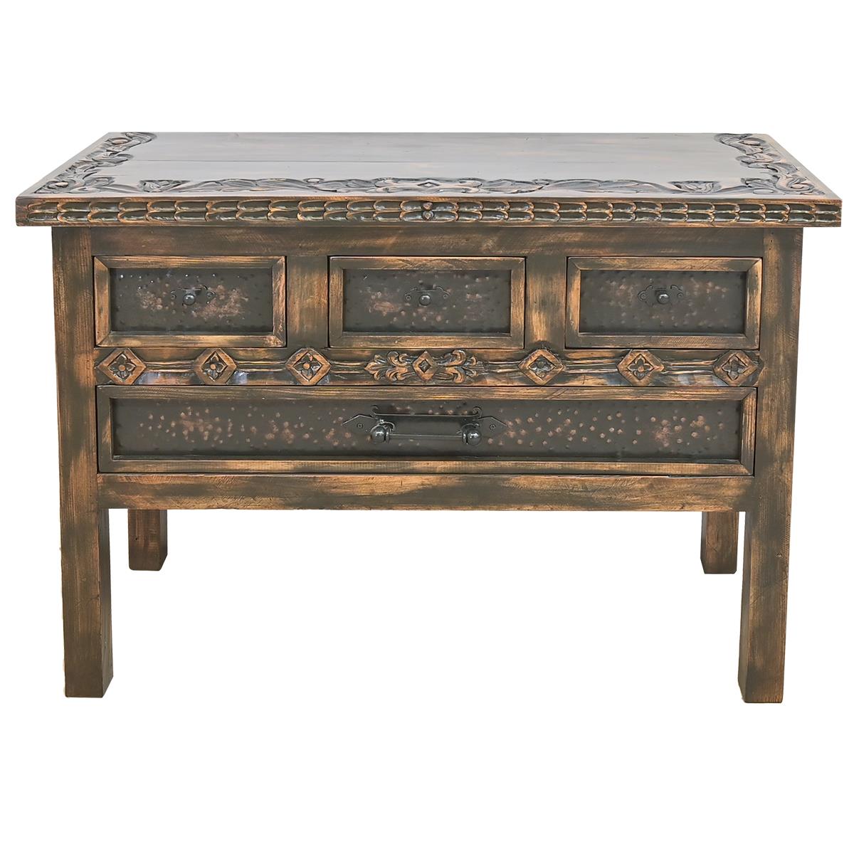 Marathon Basin 4 Drawer Console