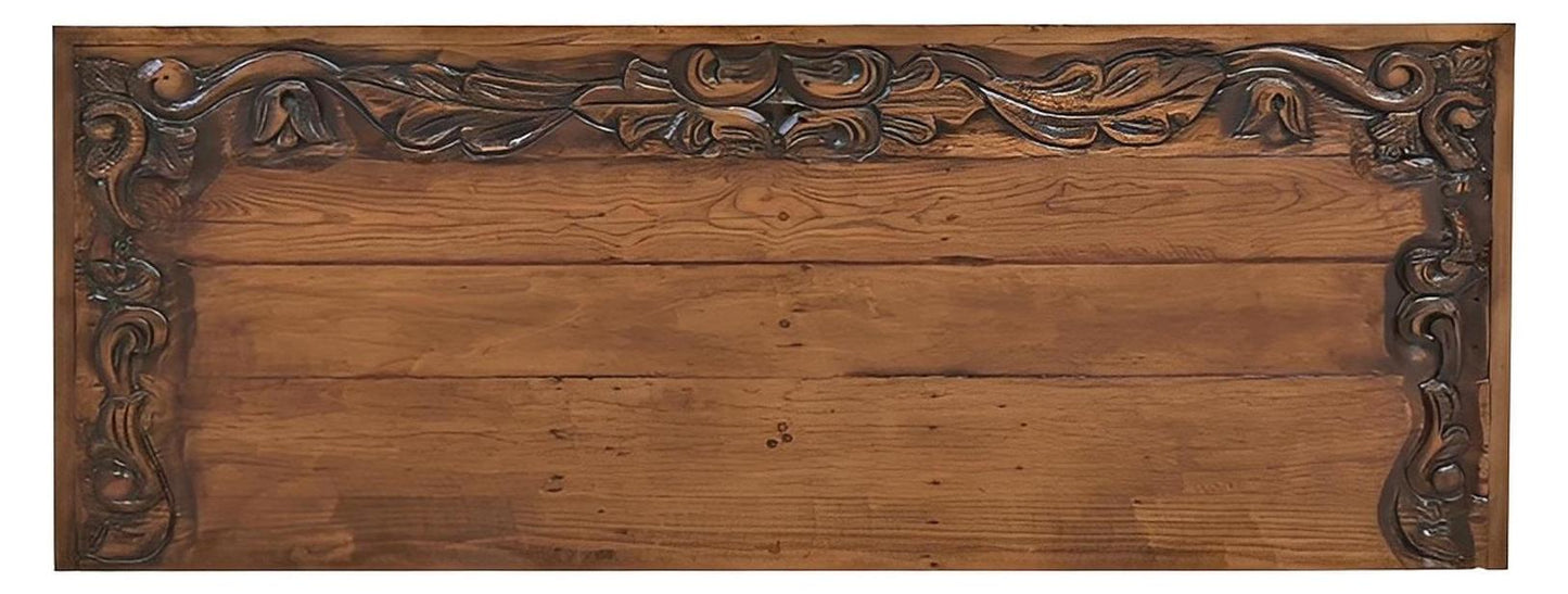 Coyote Hill Natural 4 Drawer Console