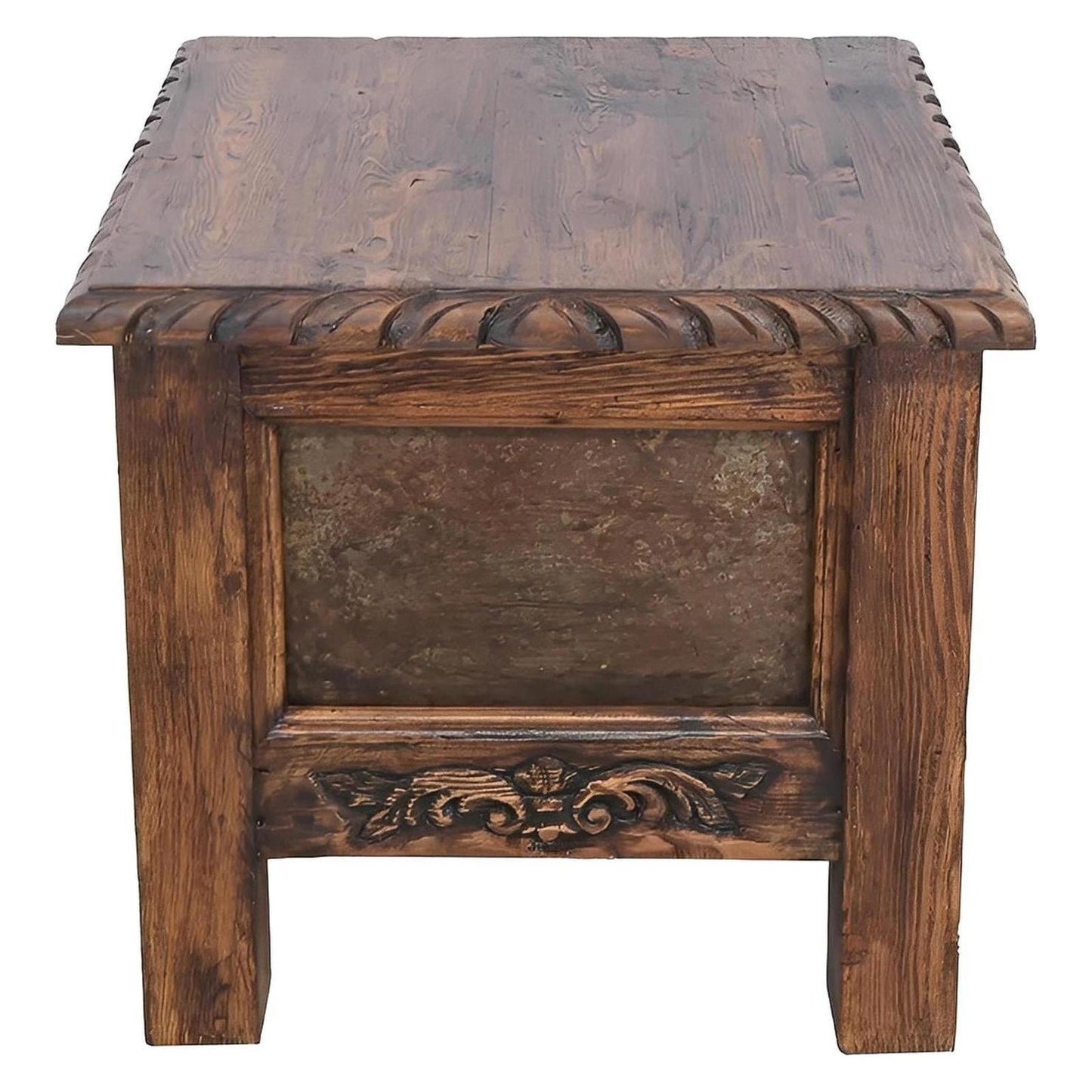 Guero Weathered Wood Trunk End Tables (2-Pack)