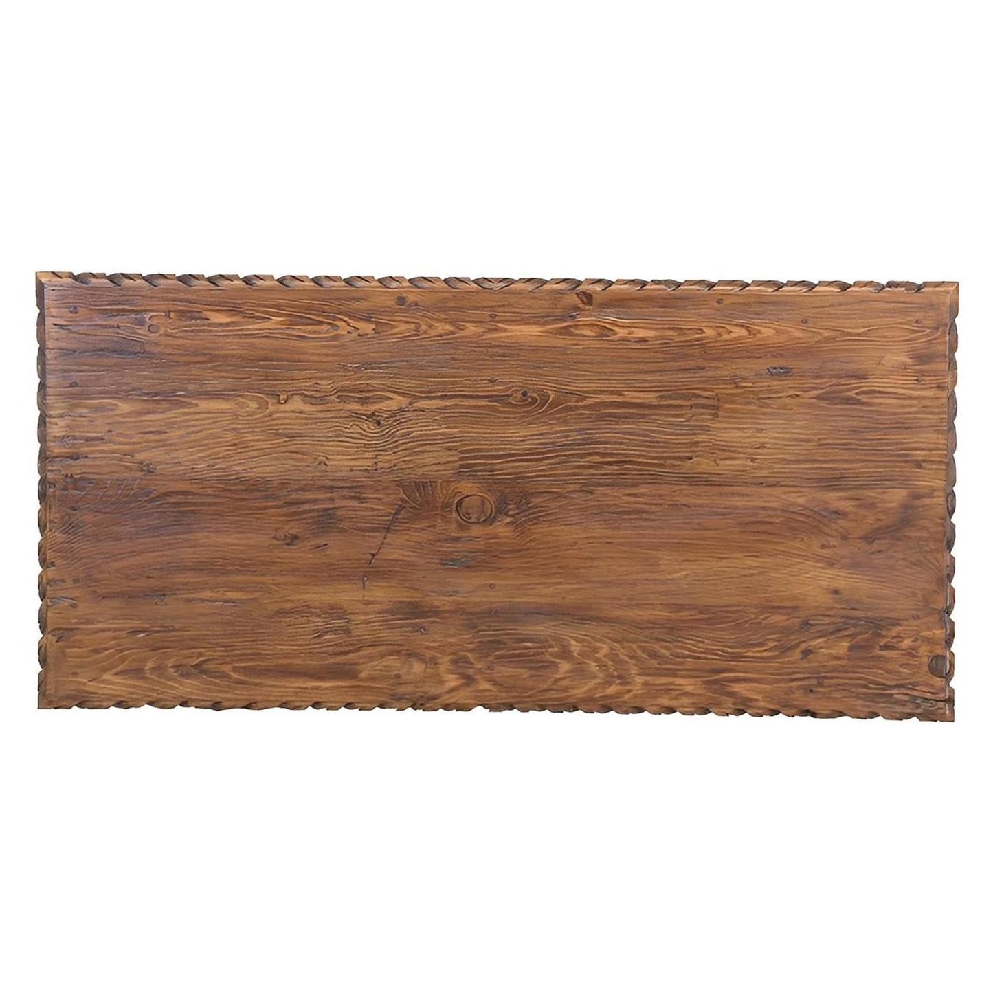Guero Weathered Wood Trunk Coffee Table | 21 x 26 x 54
