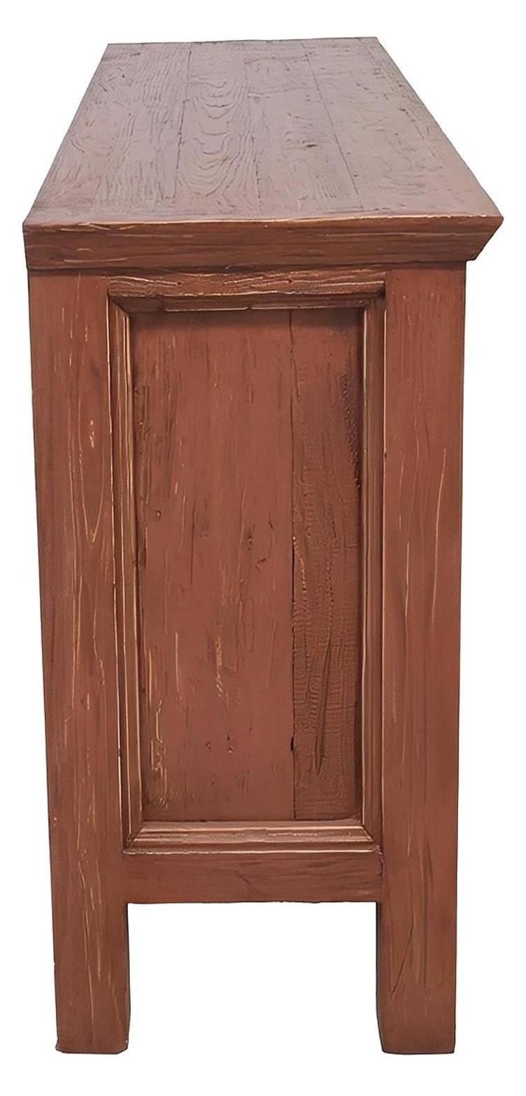 Coyote Draw Console / Buffet With Red Finish