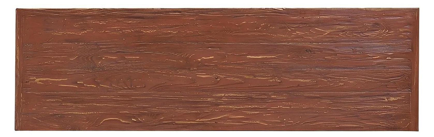 Coyote Draw Console / Buffet With Red Finish