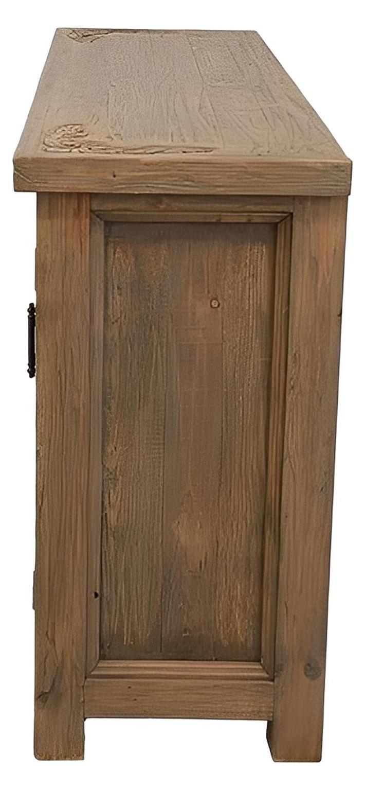 Stone Canyon Hand Carved Console / Tv Stand