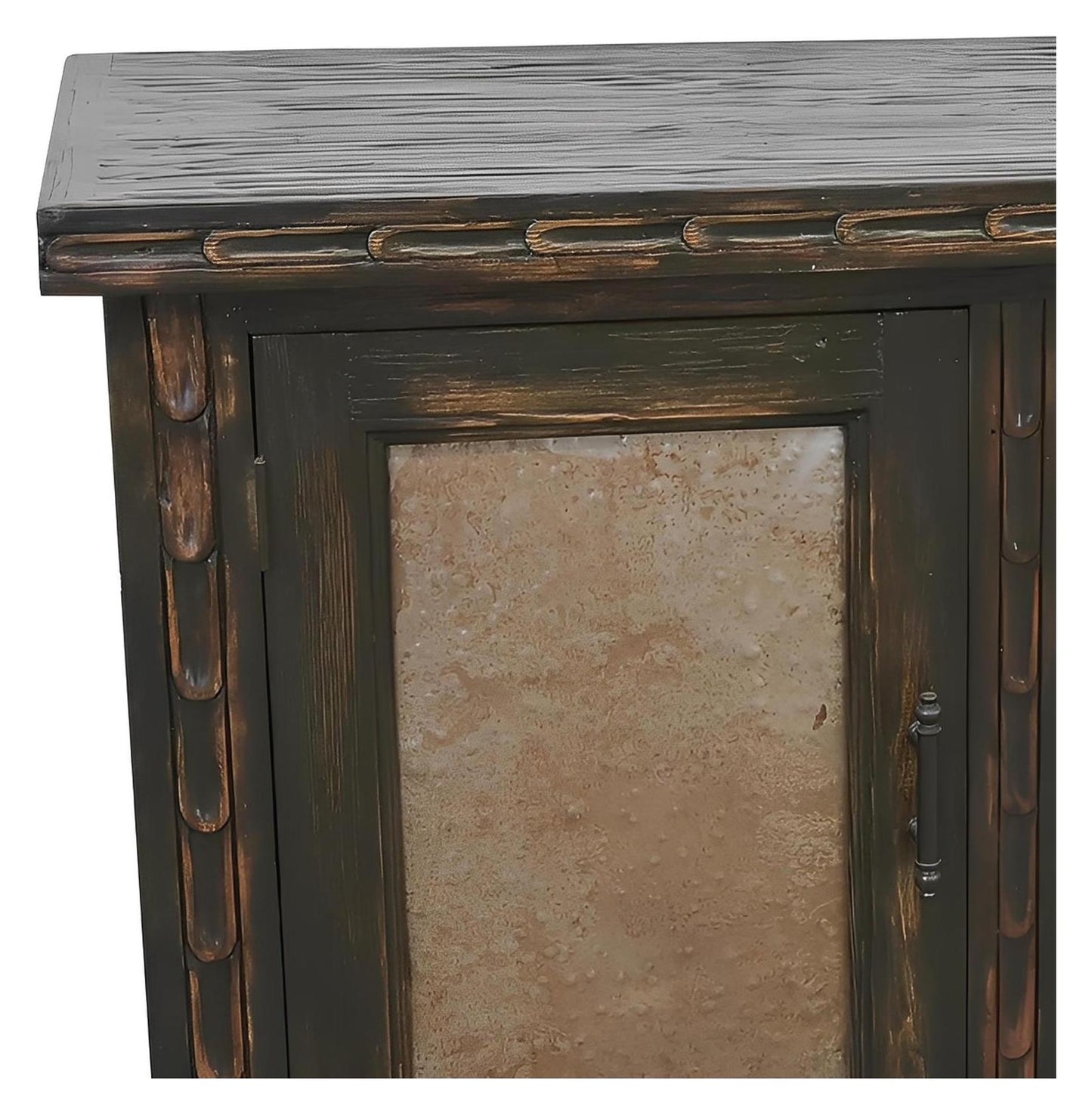 Coyote Basin Hand Carved Console / Tv Stand