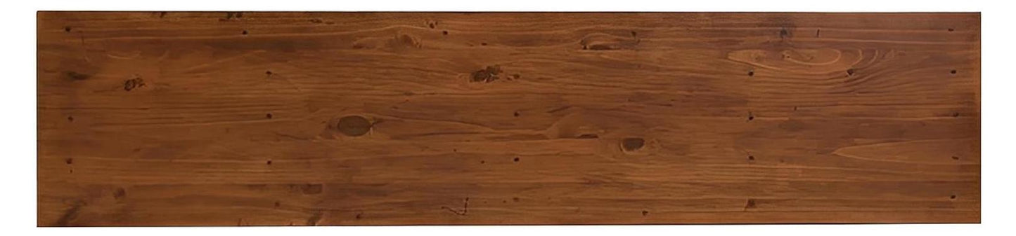 Karnes Basin Buffet With Tooled Leather Padded Door Inserts