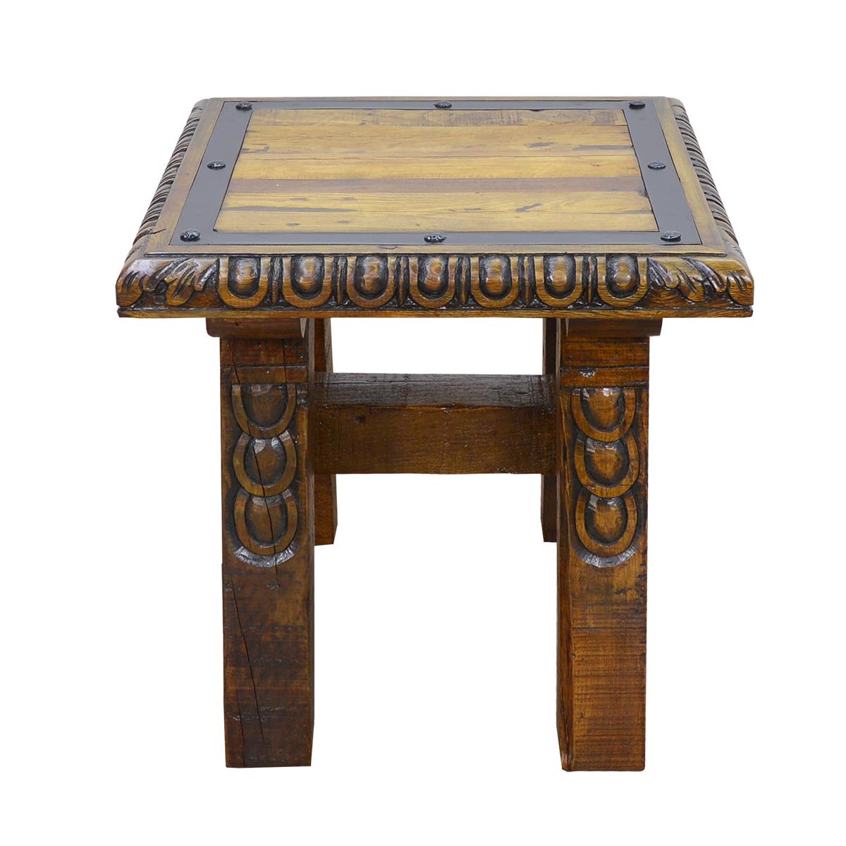 Santa Fe Ranch Carved End Tables (2-Pack)