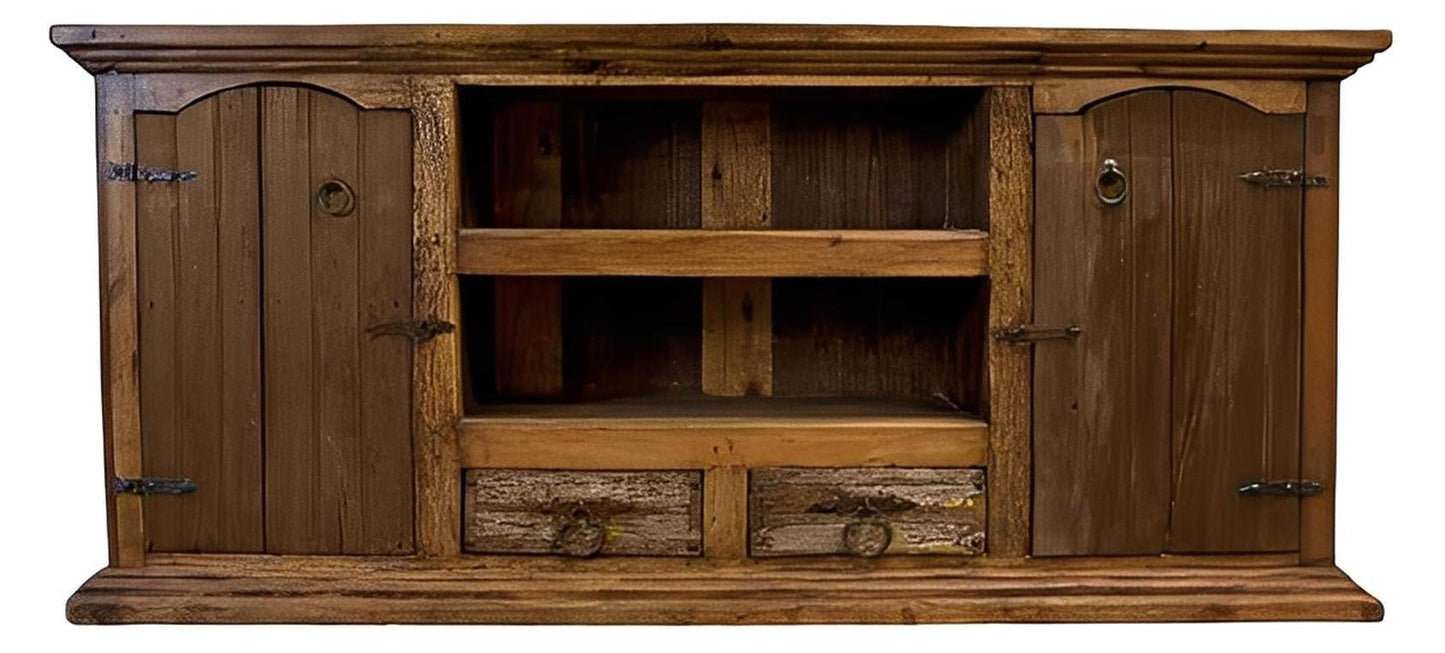 Long Hill Old Wood Tv Credenza / Console Table