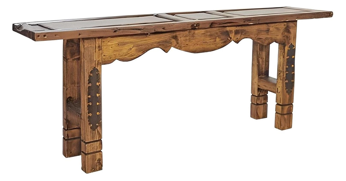 San Vicente Canyon Entry Console With Old Door Top