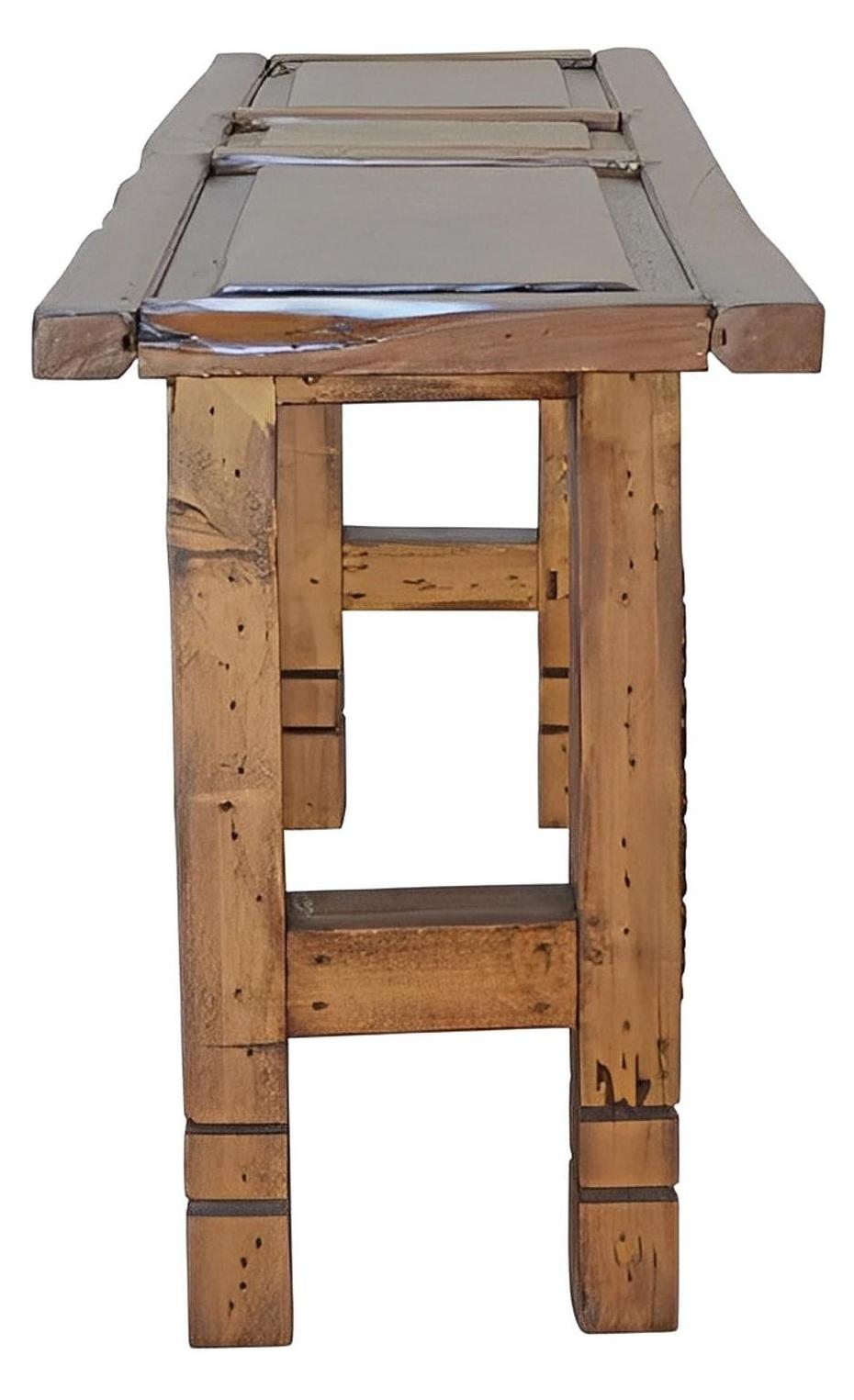 San Vicente Canyon Entry Console With Old Door Top