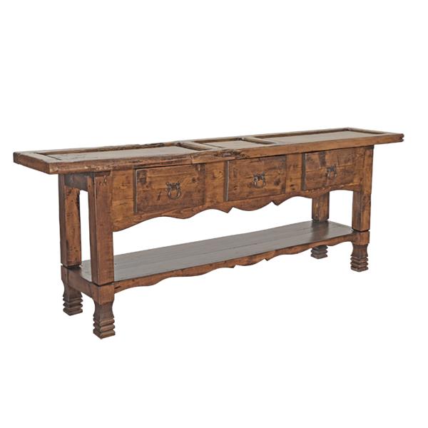 Sage Hill Three Drawer Entry Console Made With An Old Door