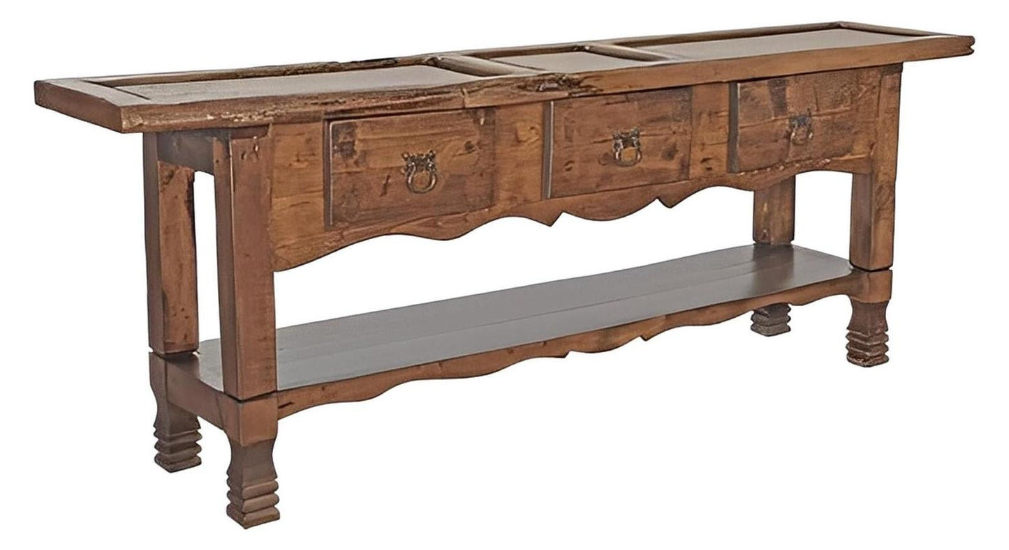 Sage Hill Three Drawer Entry Console Made With An Old Door