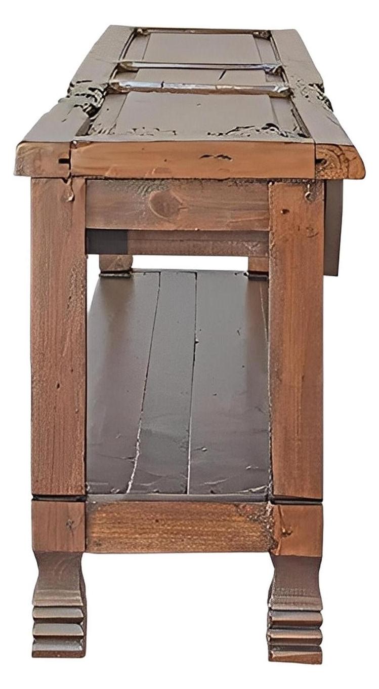 Sage Hill Three Drawer Entry Console Made With An Old Door