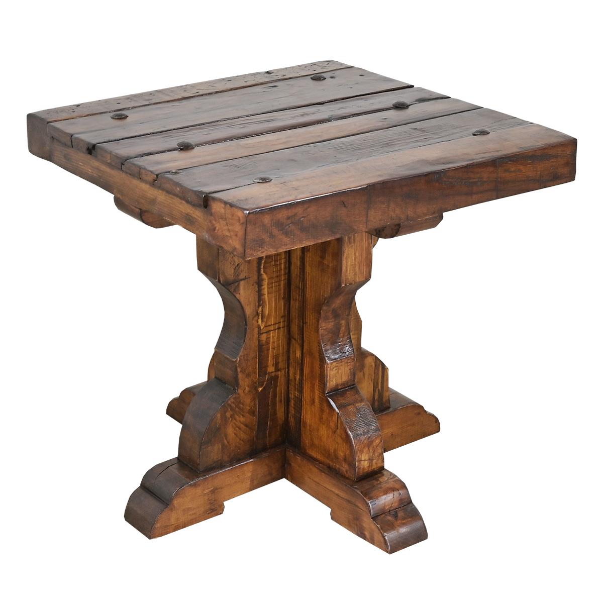 Monterey Mission Trestle End Tables (2-Pack)