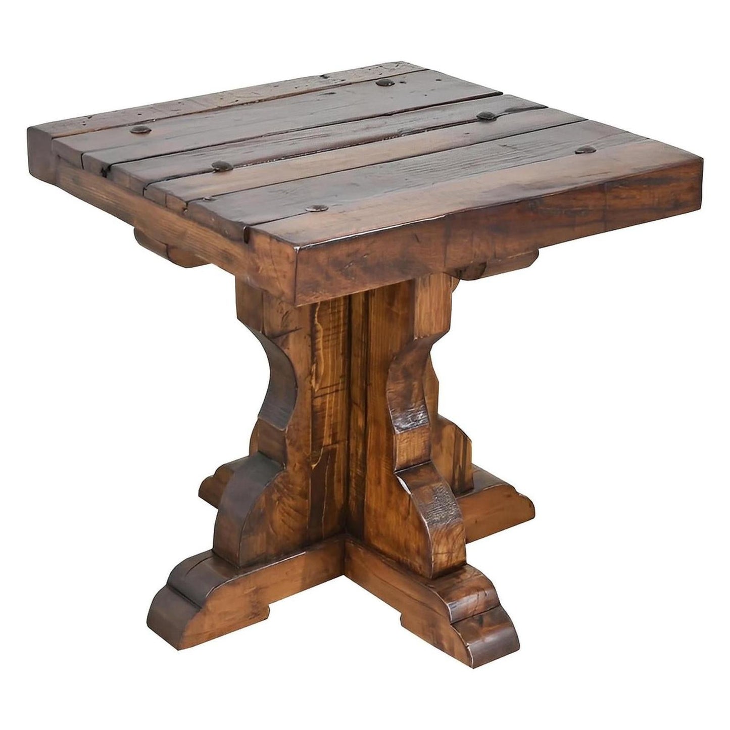 Monterey Mission Trestle End Tables (2-Pack)