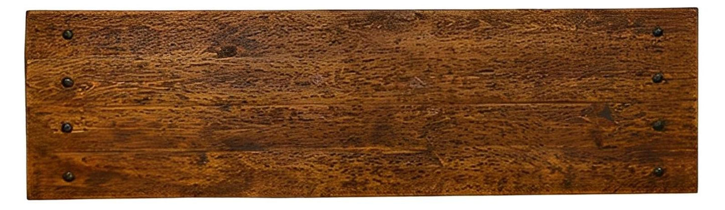 Coyote Butte Lumberjack Hand Hewn Cabin Console