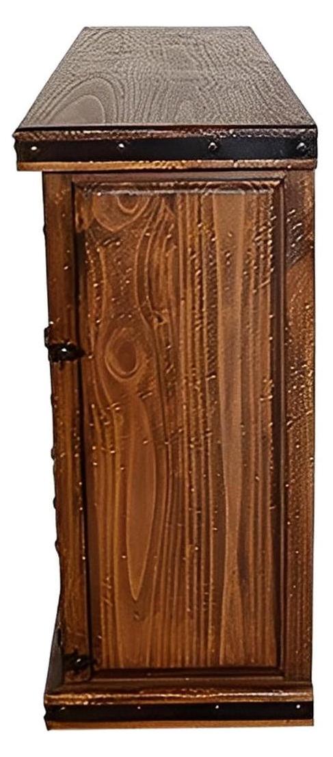 Summit Hill Turquoise Buffet With Iron Doors